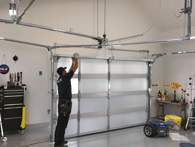 Bluffton Garage Door Repair certified team performing precision garage door installation in Bluffton