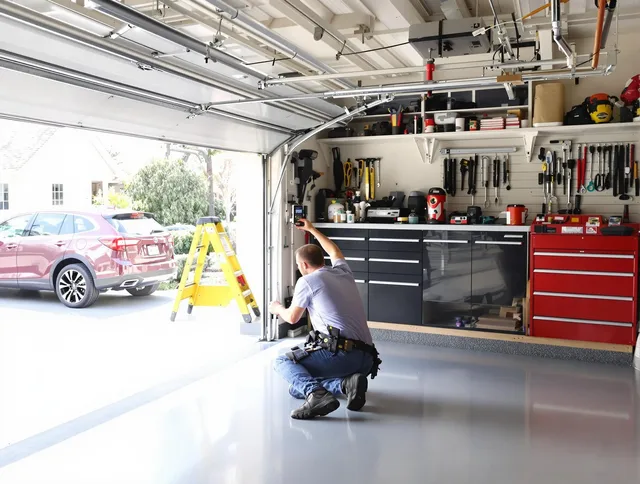 Local garage door repair service by Bluffton Garage Door Repair in Bluffton